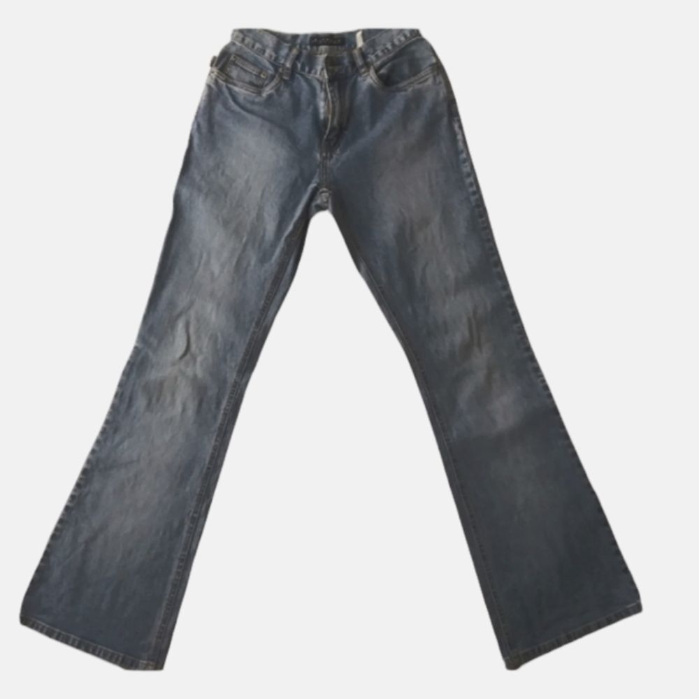 Buffalo David Bitton Jeans Women's Boot Cut Medium Wash Mid Rise 27"